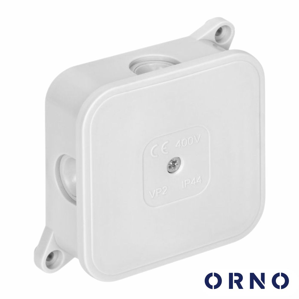 Caixa De Derivação Estanque C/ 4 Entradas 85X85X35mm ORNO