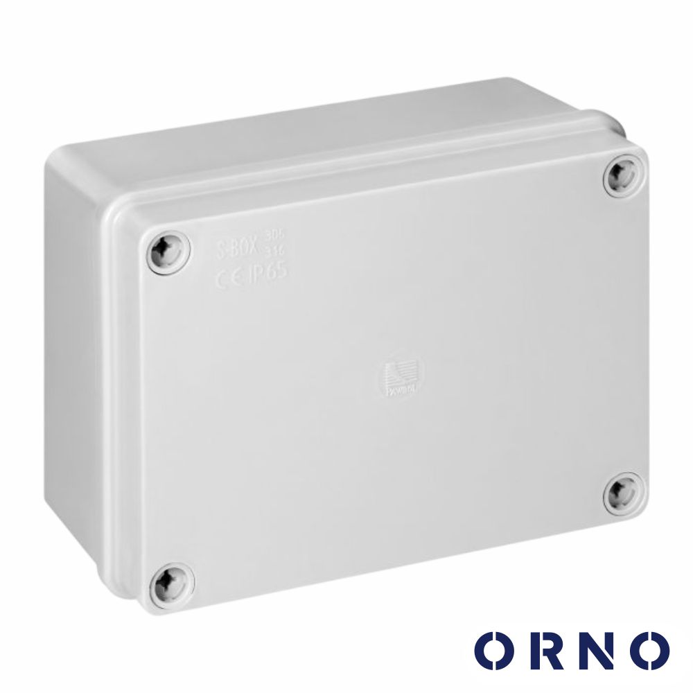 Caixa De Derivação Estanque 150x100x70mm Cinzento IP65 ORNO