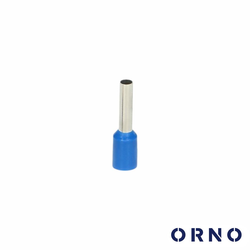 Terminal Ponteira Isolado 0.75mm 100x Azul ORNO