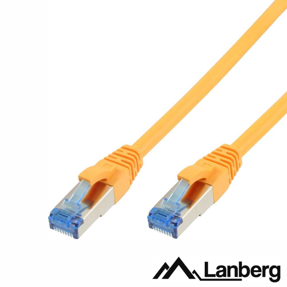 Cabo S/FTP LSZH CAT6A 10m Amarelo LANBERG