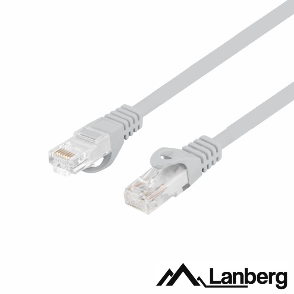 Cabo De Rede U/UTP CAT6 LSZH Cobre Puro 2m Cinzento