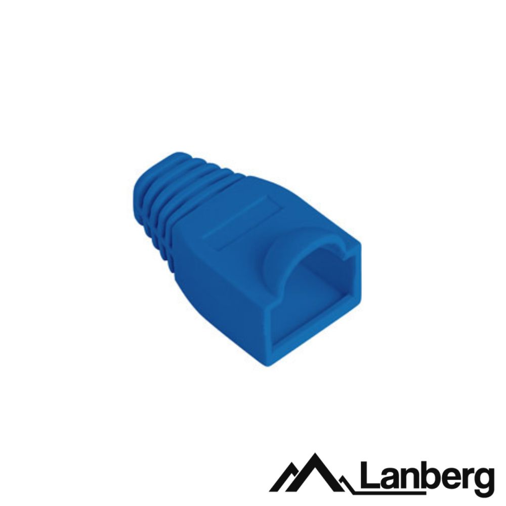 Capa Protectora P/ Conector RJ45 x100 Azul LANBERG