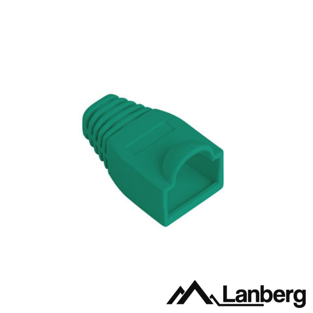 Capa Protectora P/ Conector RJ45 x100 Verde LANBERG