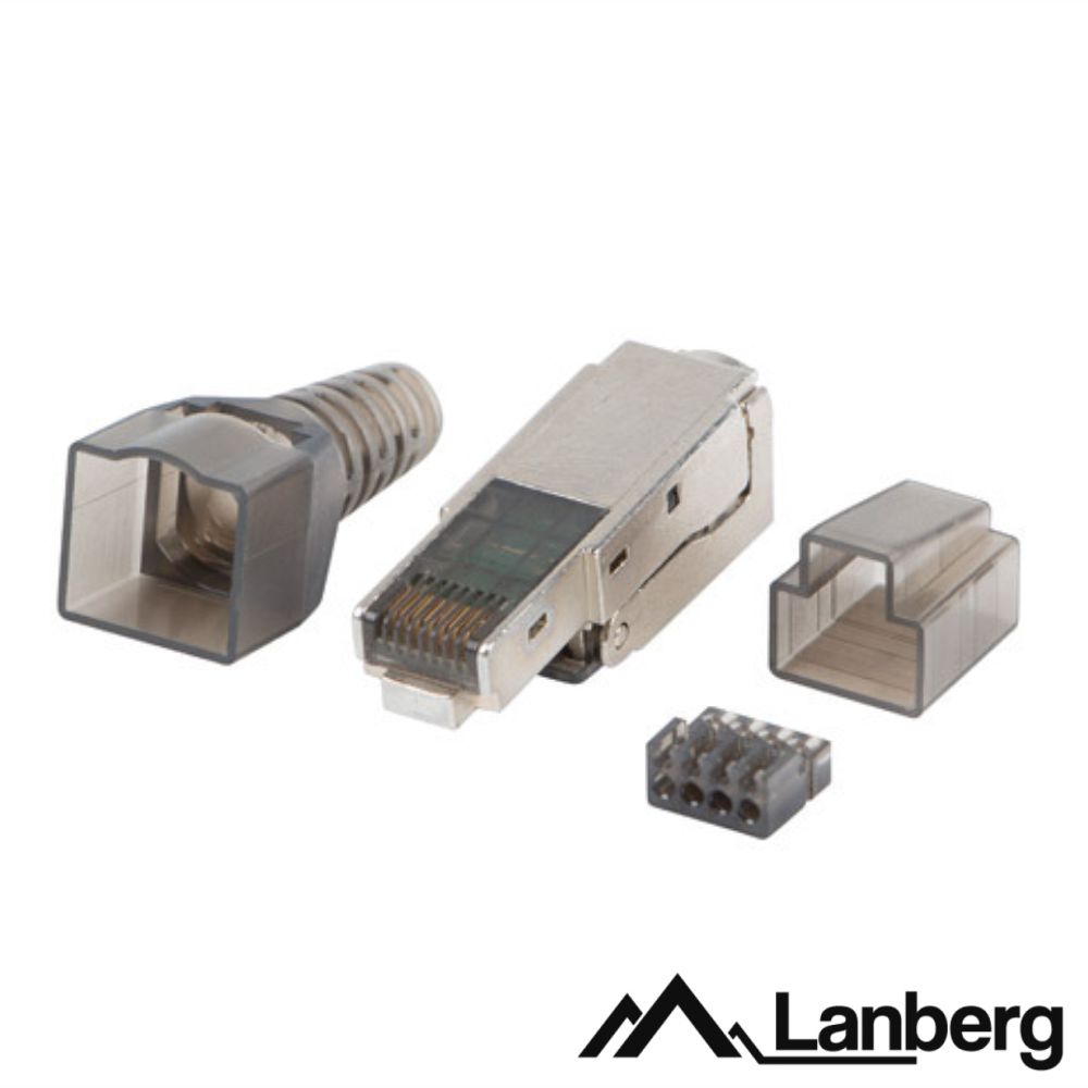 Ficha RJ45 Modular 8p8c CAT6A LANBERG