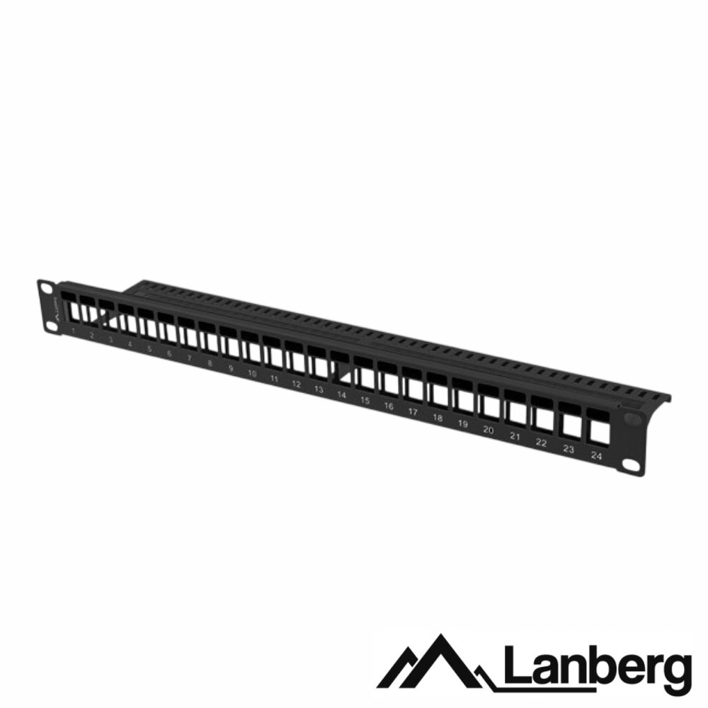 Painel 24 Portas Blindado 1U 19" LANBERG