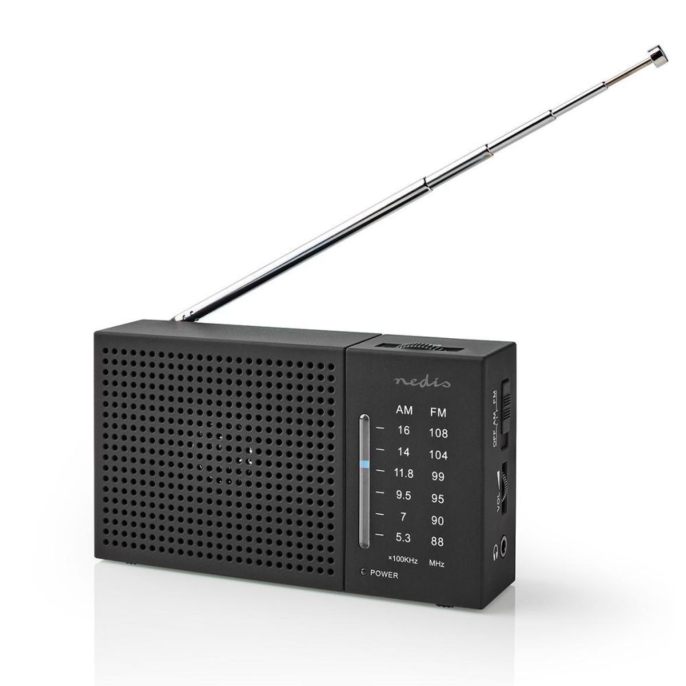 Rádio Portátil AM/FM De Bolso 1.5W A Pilhas
