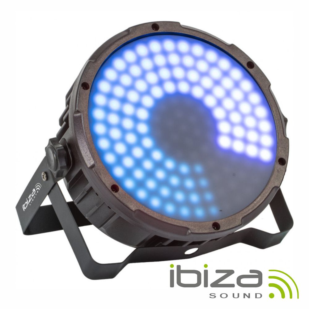 Projetor Par C/ 175 LEDS RGB DMX IBIZA
