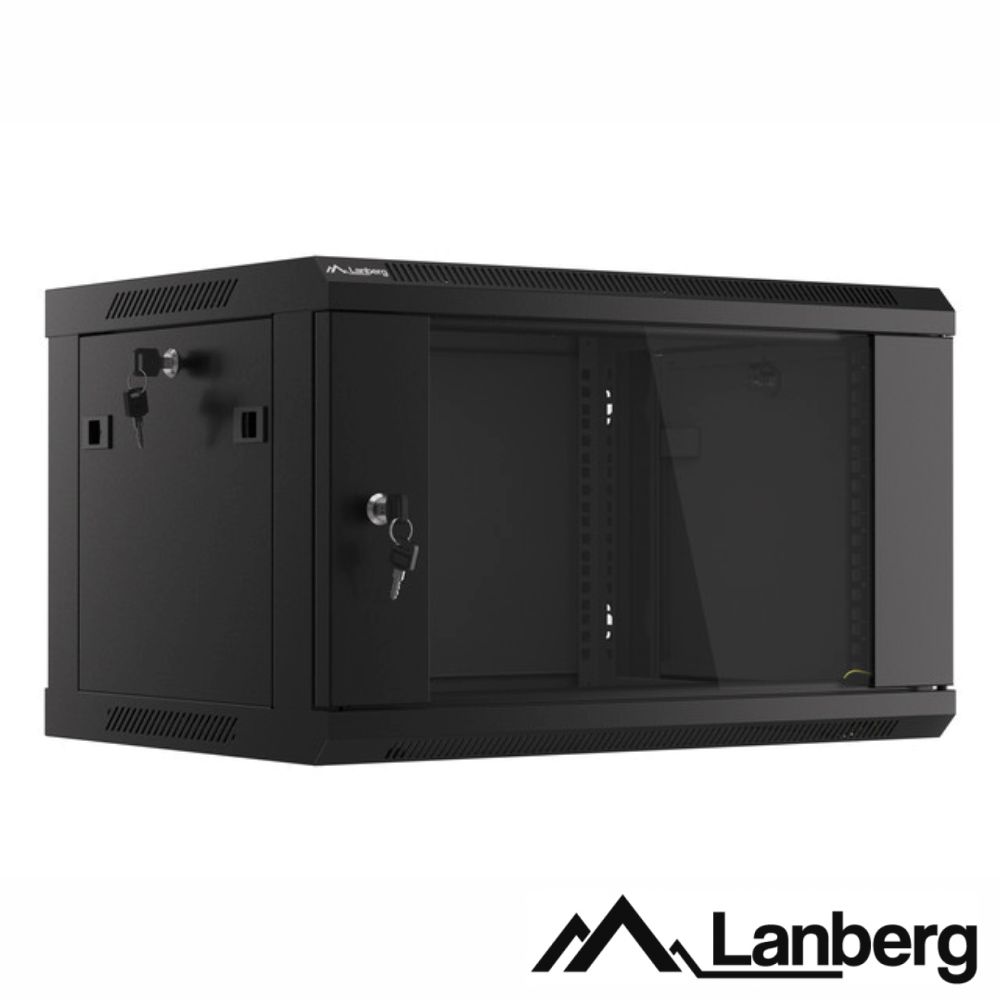 Armário Bastidor Parede (Rack) 19" 60cm 6U LANBERG