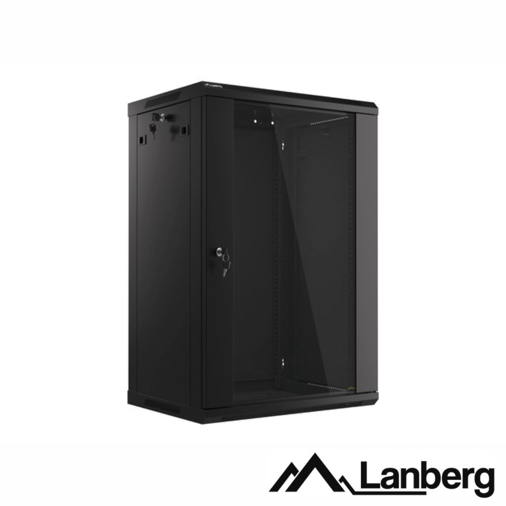 Armário Bastidor Parede (Rack) 19" 60cm 18U LANBERG