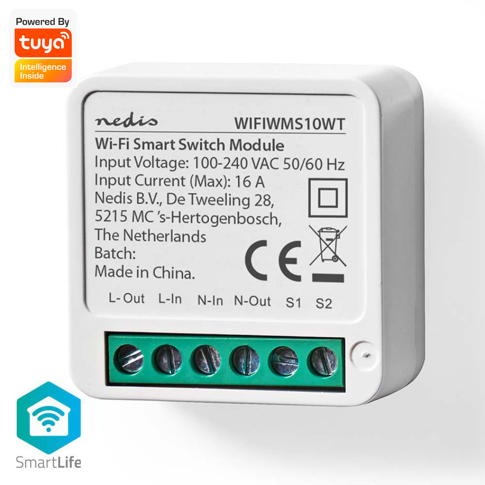 Interruptor de Encastrar Inteligente WiFi TUYA