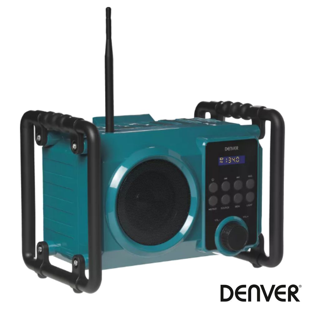 Rádio De Trabalho Ultra Resistente 10W IP54 DENVER