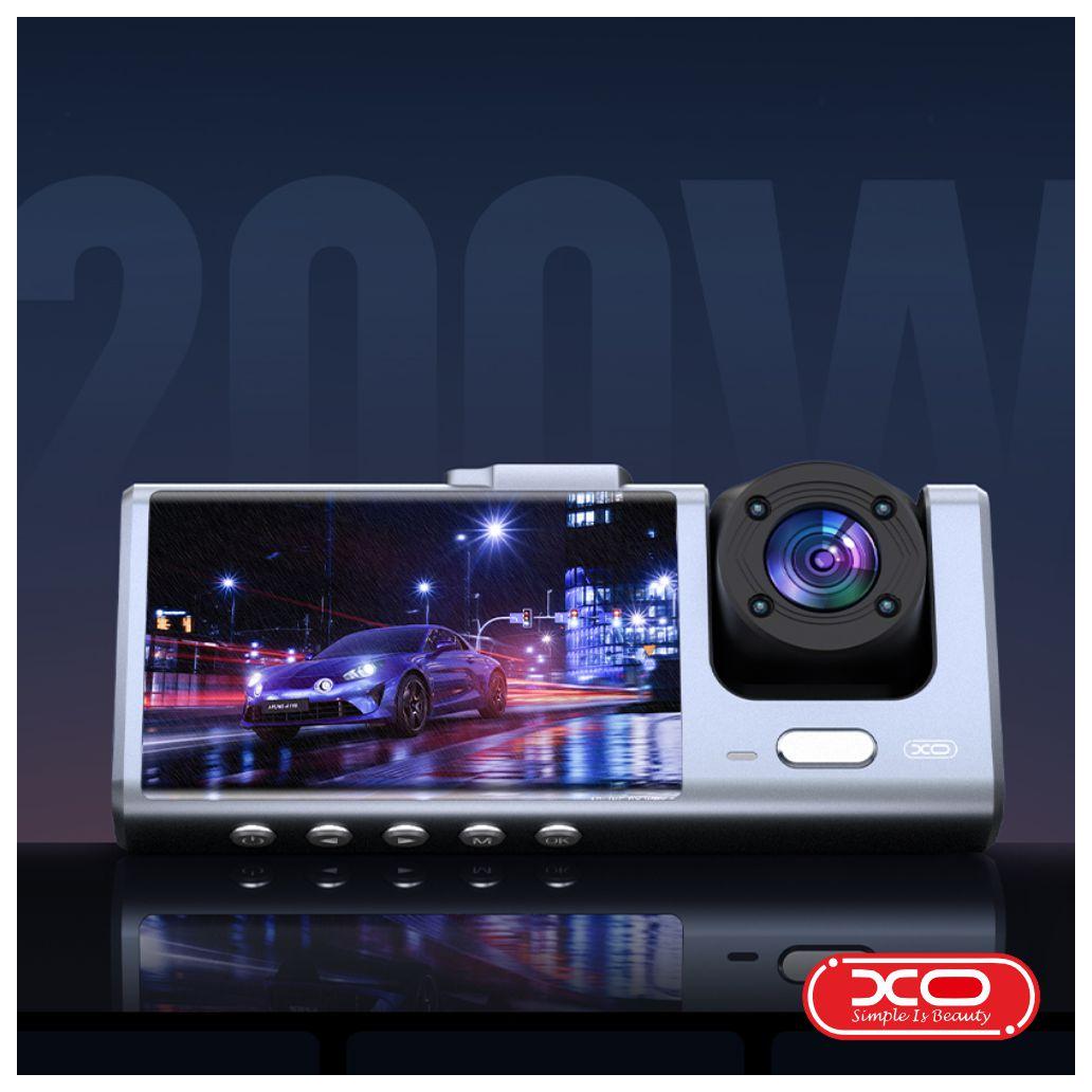 XO-XJ03 Câmara segurança full hd 12mp p/ auto 2 lcd 140º xo - Image 2