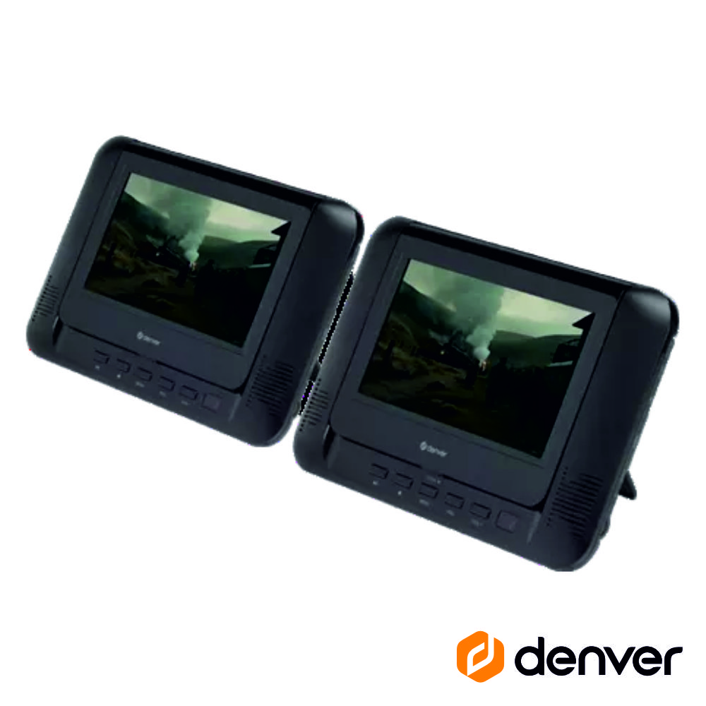 Leitor DVD Portátil 7" C/ 2 LCD DENVER