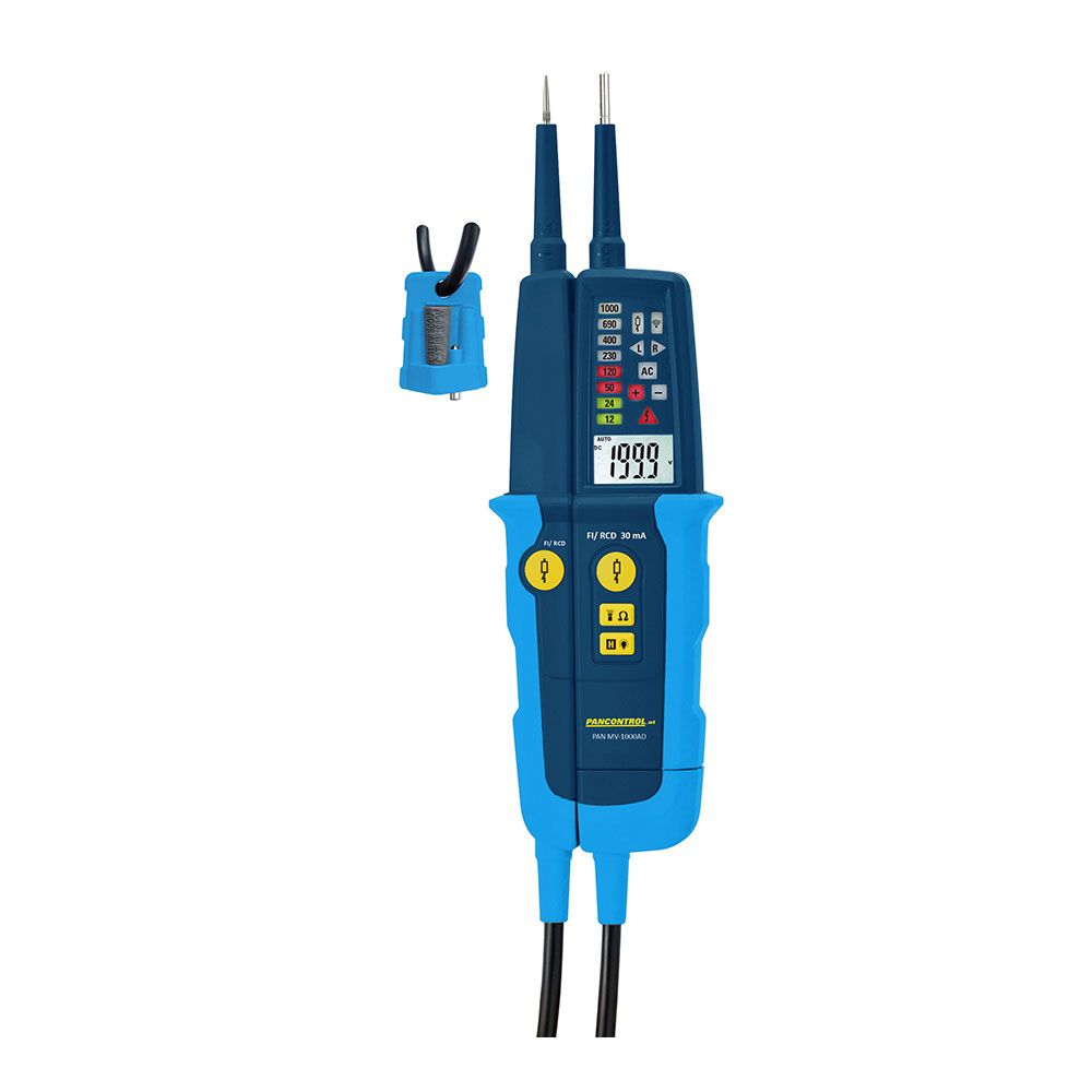 Tester voltagem e continuidade pan mv-1000ad 1000v