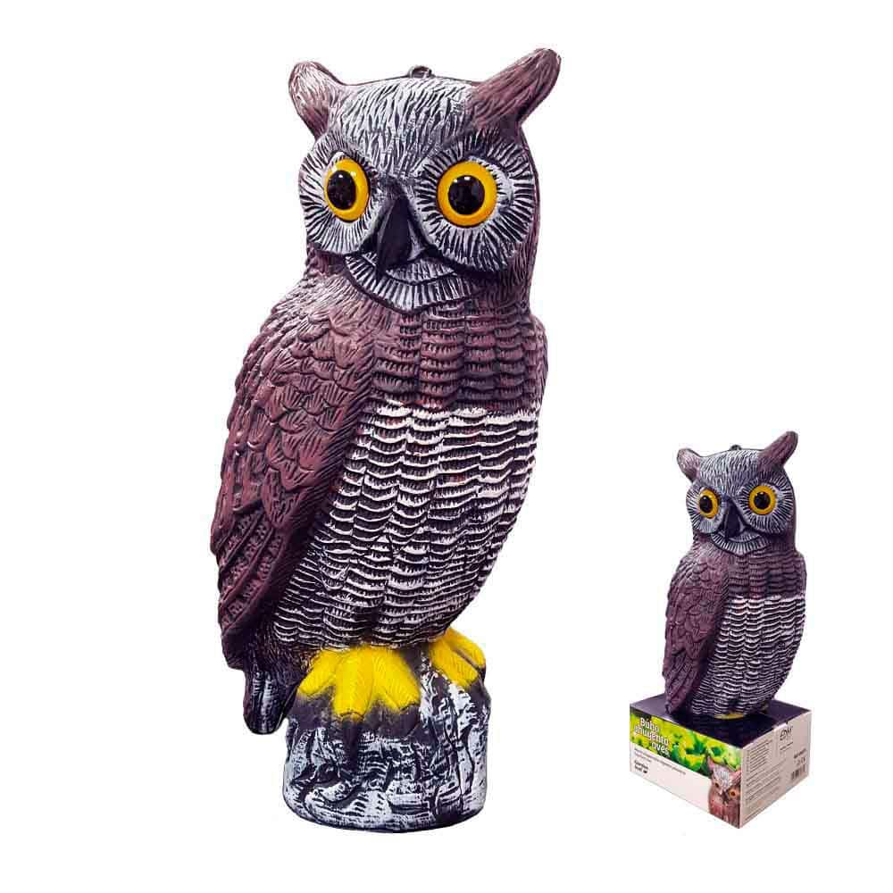 Coruja espanta pássaros ø19 x 40 cm