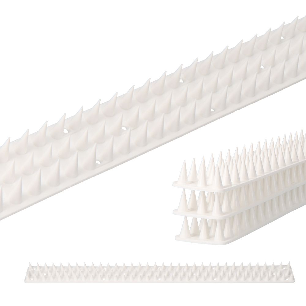 Repelente para gatos, pvc, branco, 50 cm, 6 uds