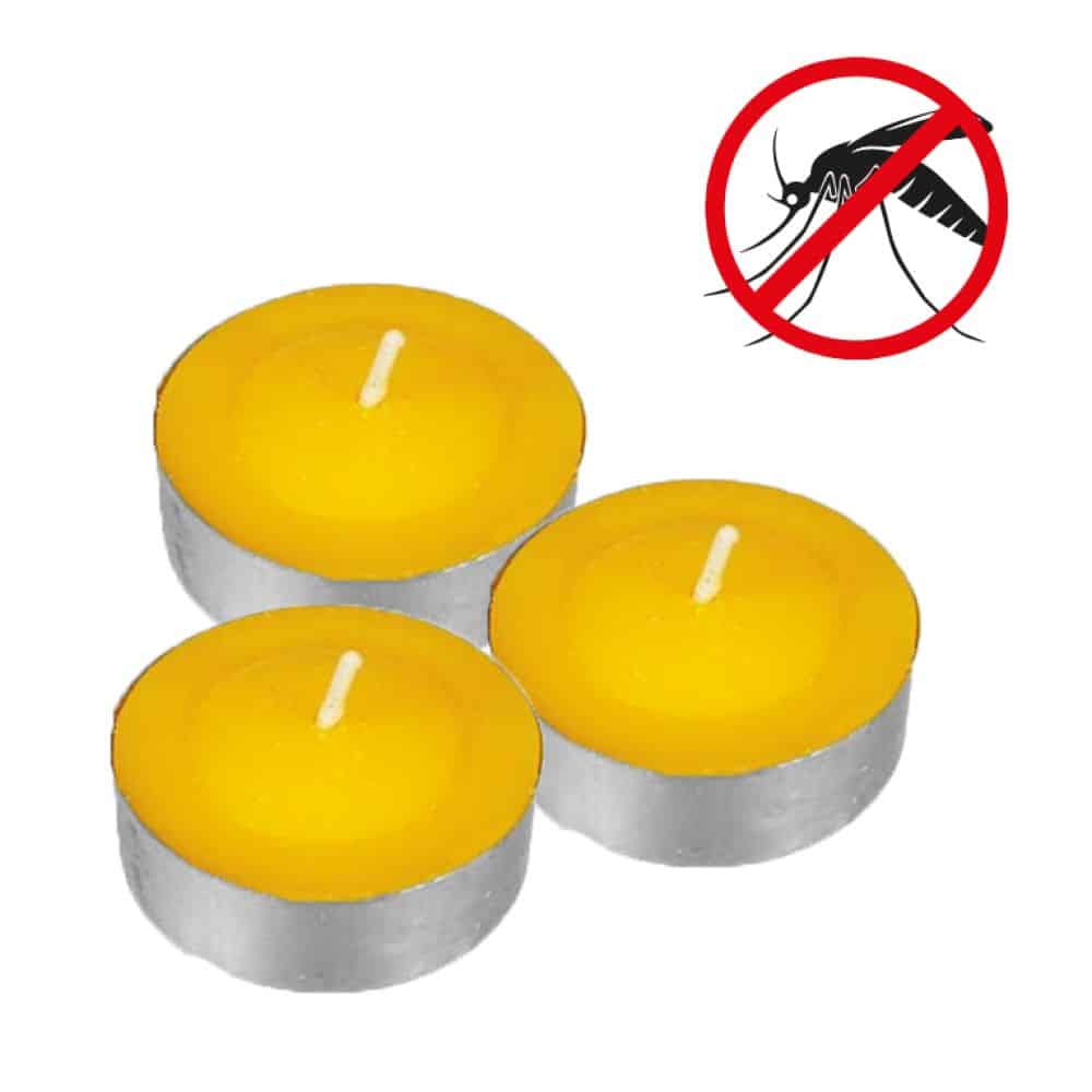 Vela para aquecer copos citronela, 15 uds