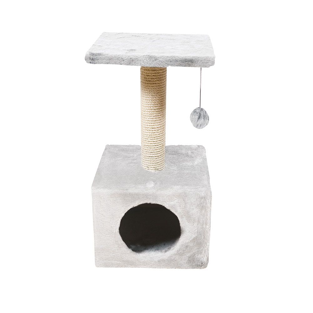 Rascador savanna tow cinza claro 60 x 30 x 30 cm