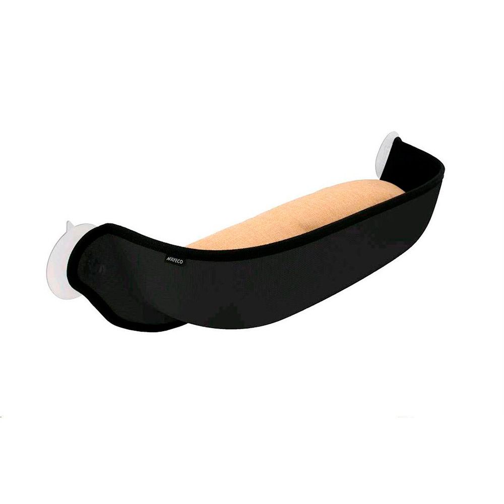 Cama gato com ventosa para janela cor preto 65 x 18 x 25 cm