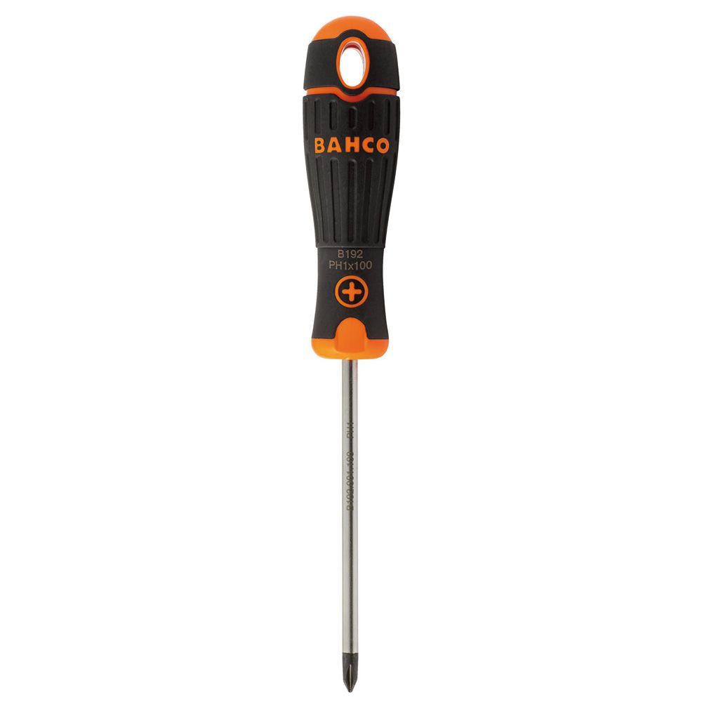 Chave de fendas bahcofit ph1 x 100 mm