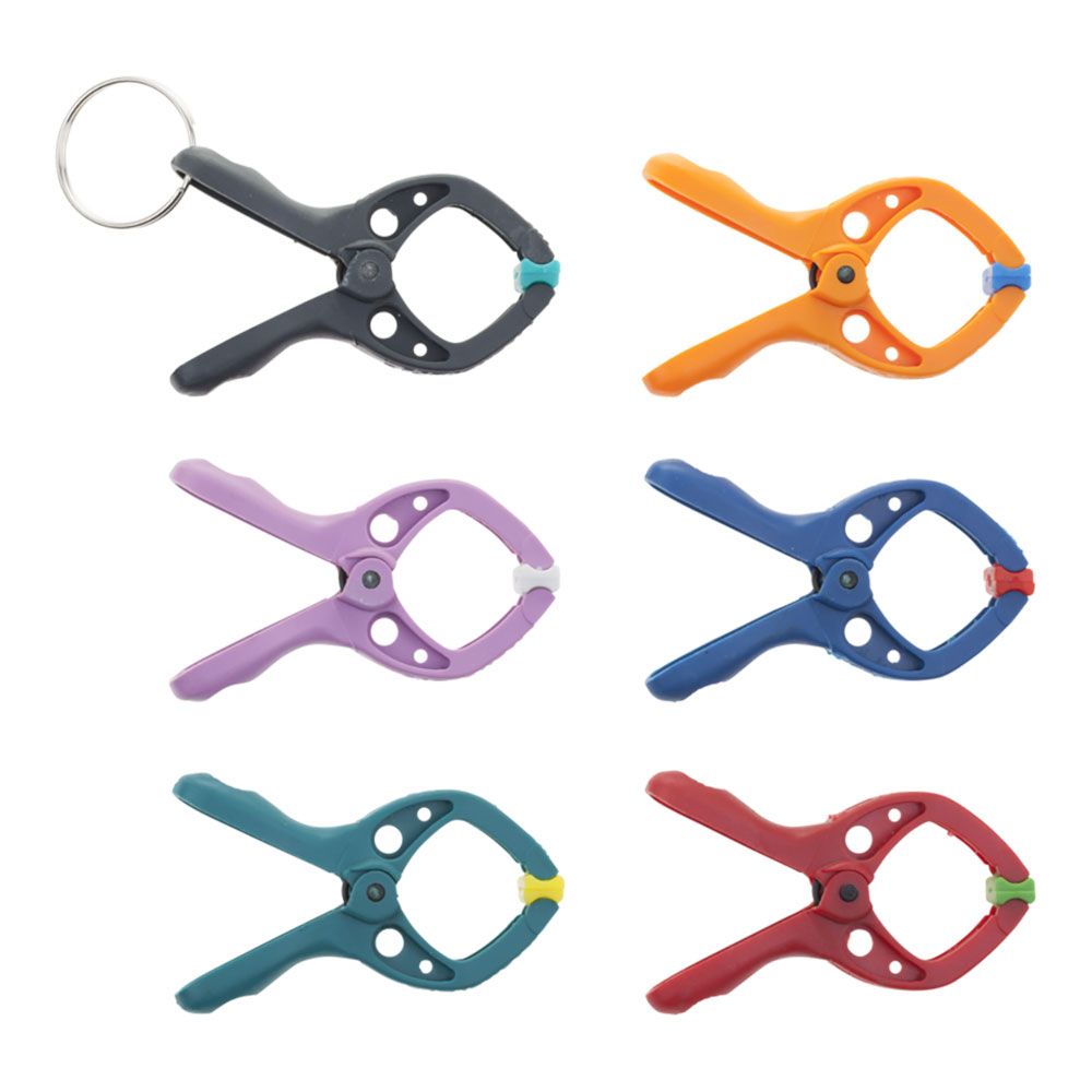 Pinça de mola microfix s, 20 mm, 6 unidades