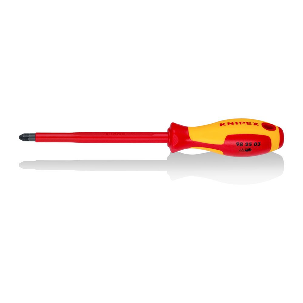 Chave de fenda isolada pozidriv pz3 x 270 mm