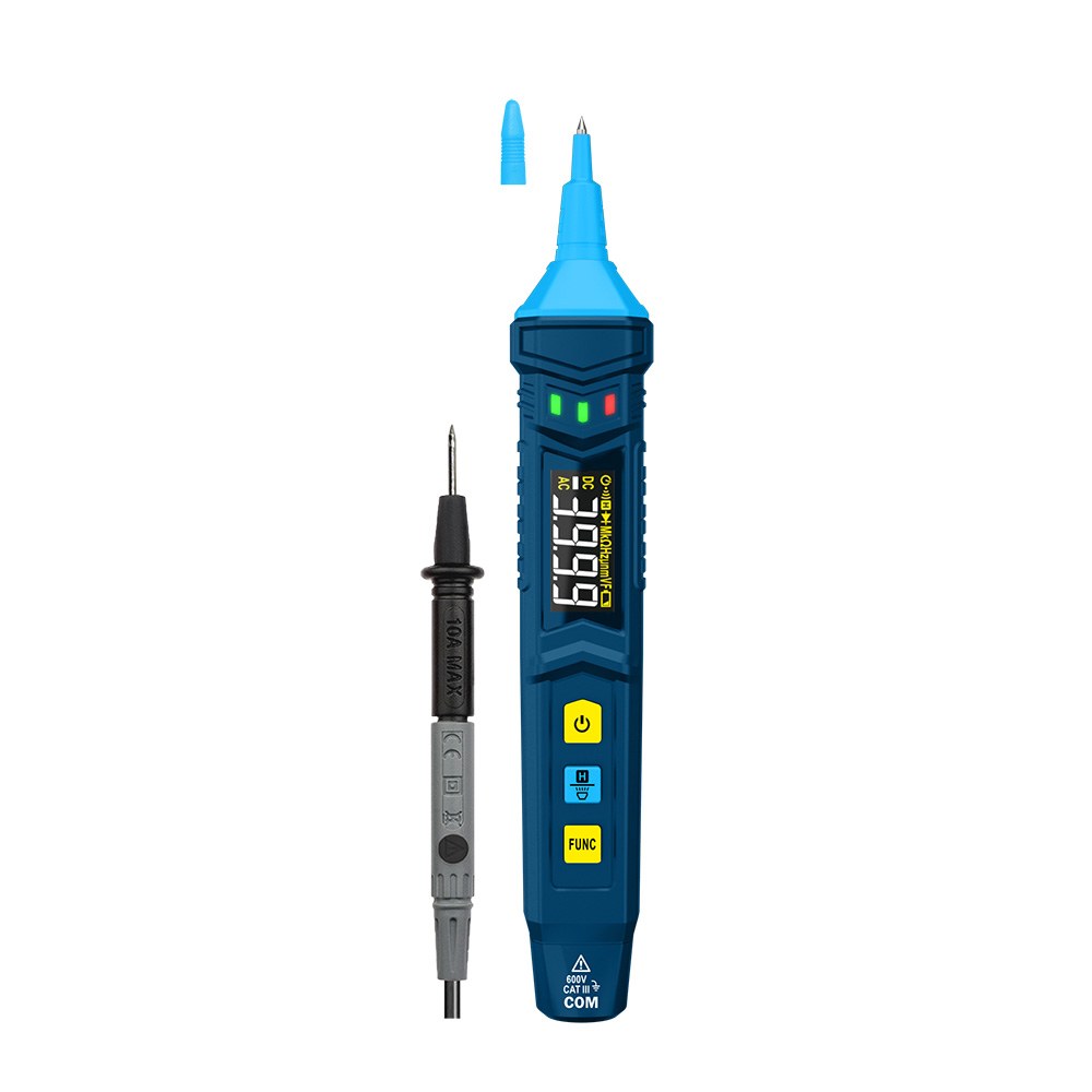 Multímetro digital tipo caneta pan multistift-2 cat iii 600 v.
