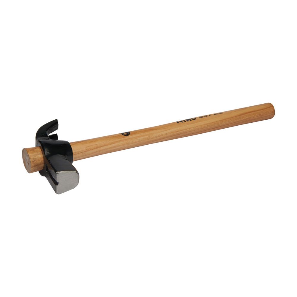 Martelo de carpinteiro com cabo de madeira hickory cónico 550 g
