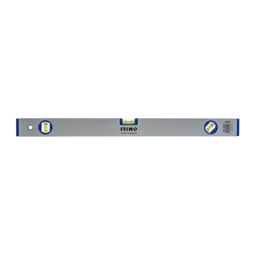 Nível tubular de alumínio magnético 400 x 22 x 49 mm