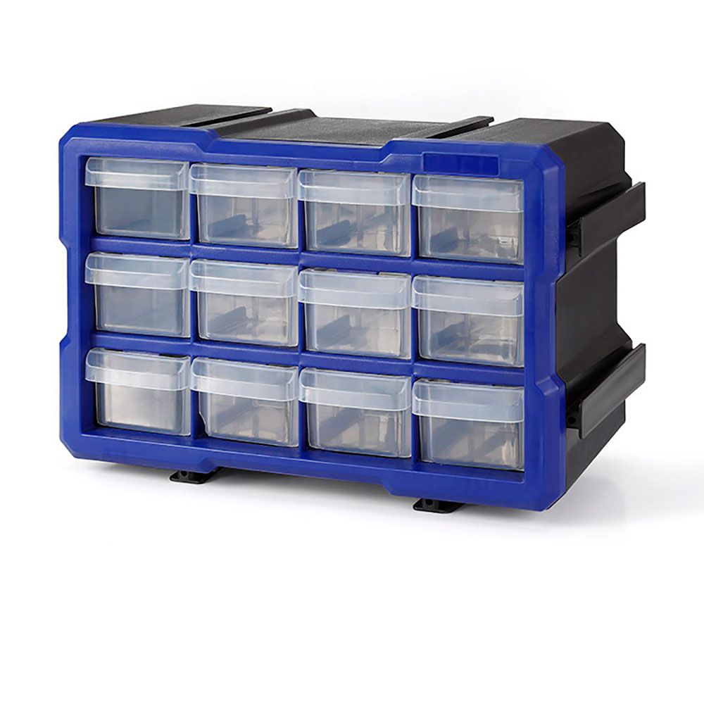 Organizador empilhável com 12 gavetas