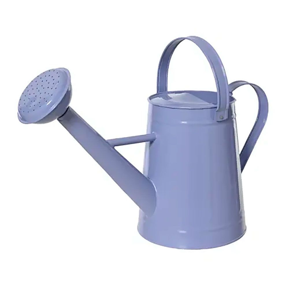 Regador de zinco azul, 4,5 l, ø18,5 x 46 x 33 cm