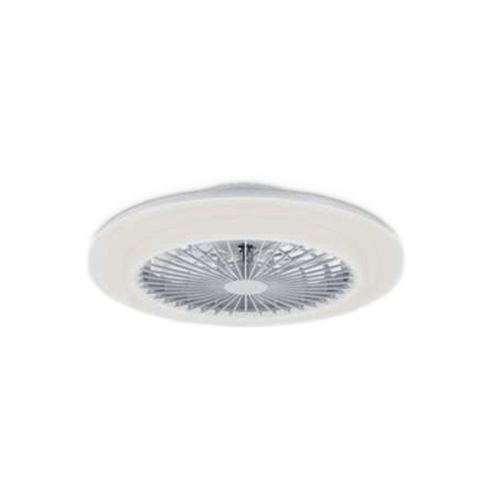 Ventilador de teto, led rgb, dc 20 w + 40 w, modelo amigo, branco, ø48 cm