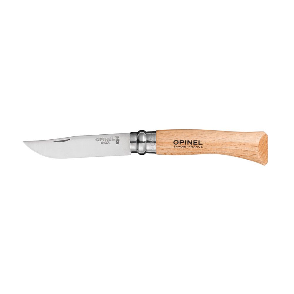 Navalha em aço inoxidável nº7, lâmina de 8 cm