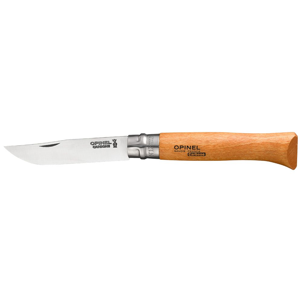 Navalha de aço de carbono nº12, lâmina de 12 cm