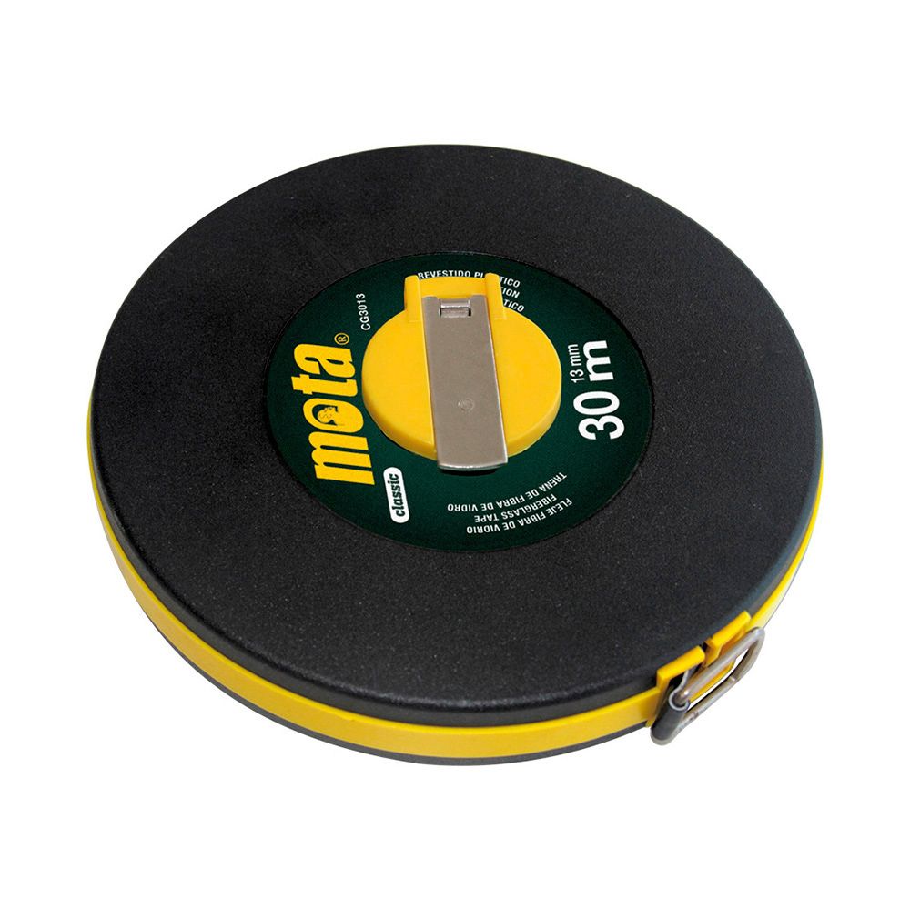Fita metrica aro fibra do vidro 30 m x 13 mm