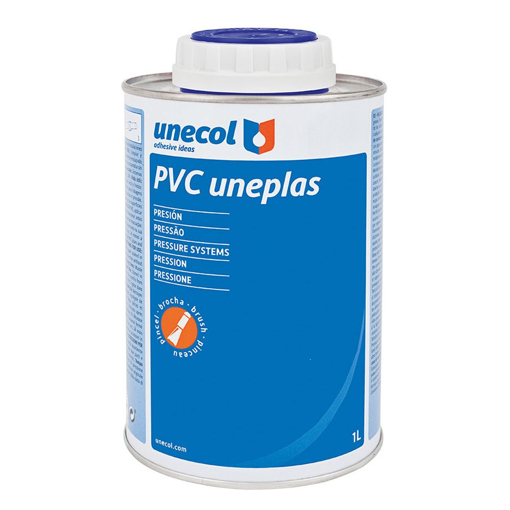 Adesivo pvc uneplas com pincel 1 l