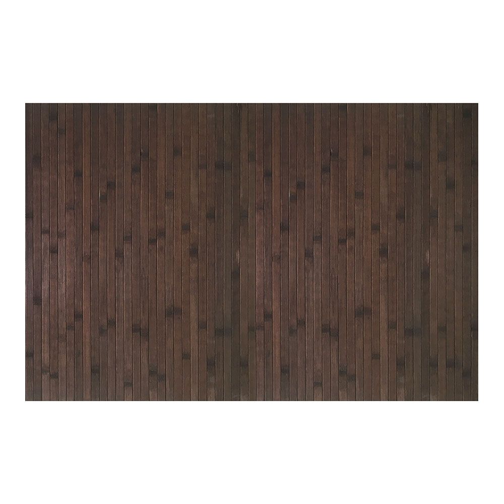 Tapete bambu castanho escuro 60 x 90 cm