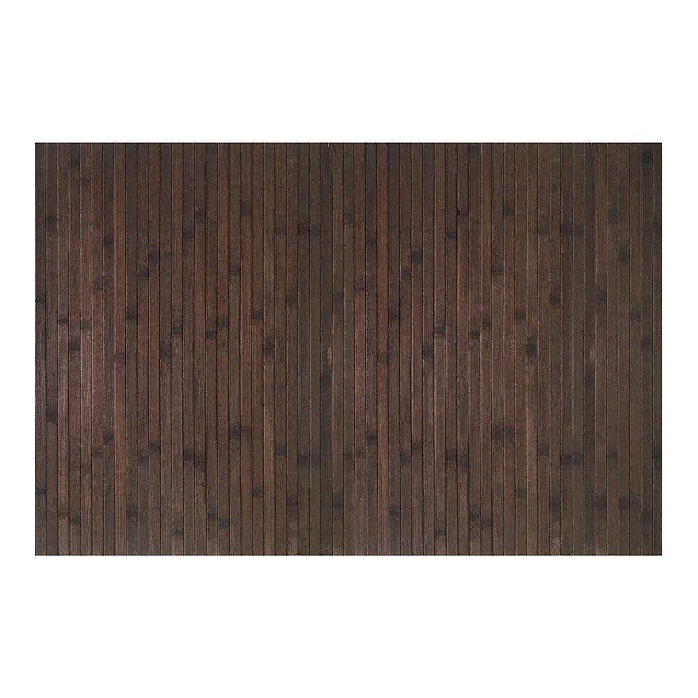 Tapete bambu castanho escuro 140 x 200 cm