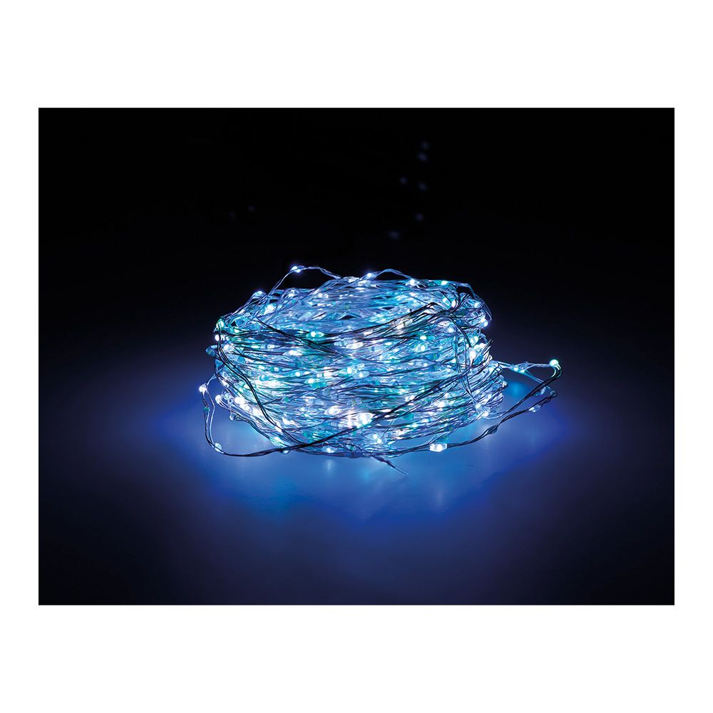 Grinalda micro led extra dense cores pastel intermitente 14m 567 leds cabo prateado