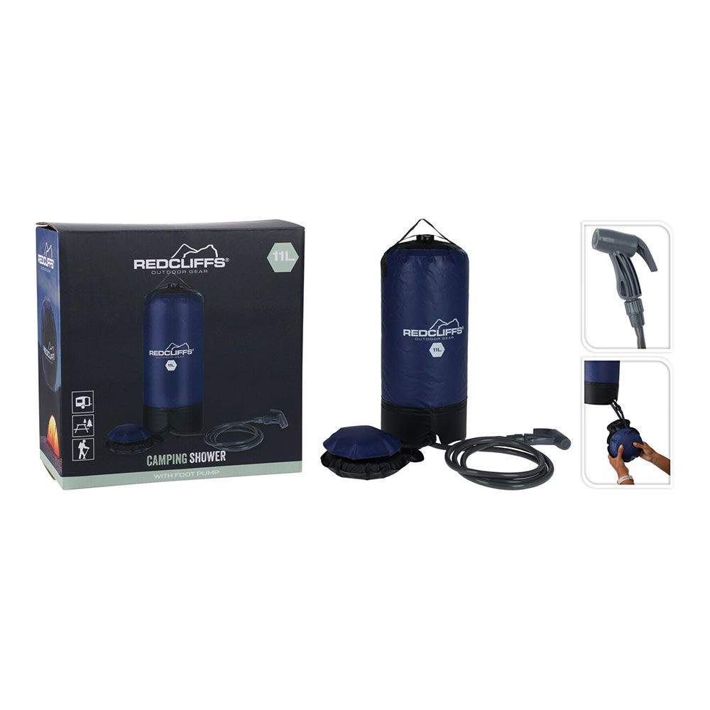 Duche para campismo capacidade 11 l