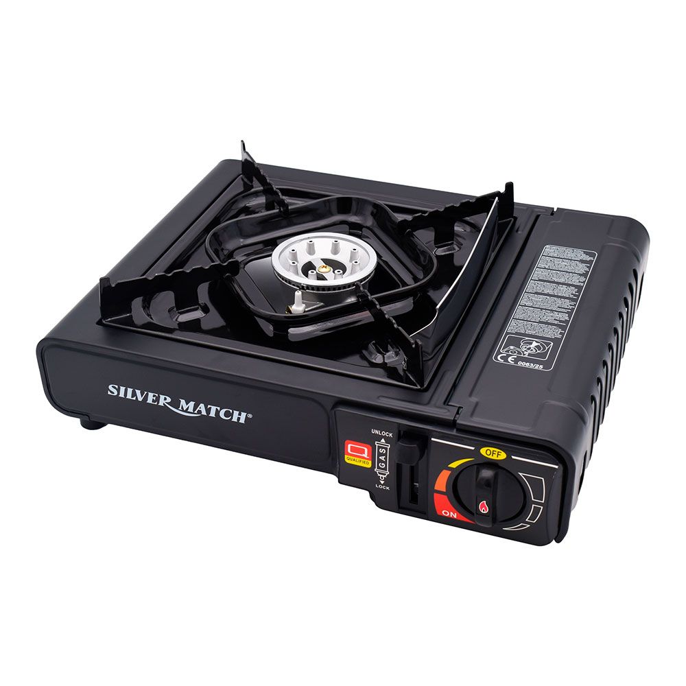 Fogão portátil a gás de 1 queimador, 20 kw, 146 g/h