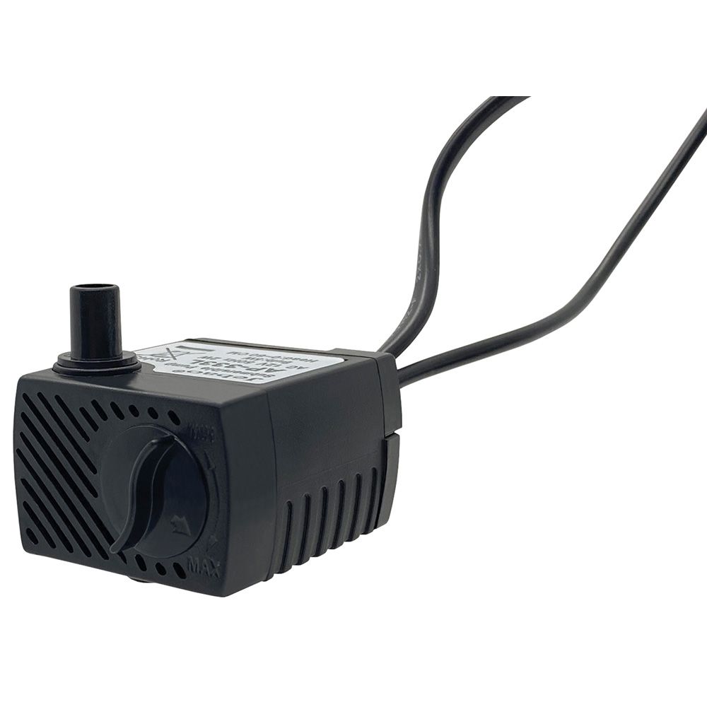 Bomba submersível biotop 250 l/h, 2,5 w/h alt. máx.: 0,65 m, 49 x 44 x 32 mm