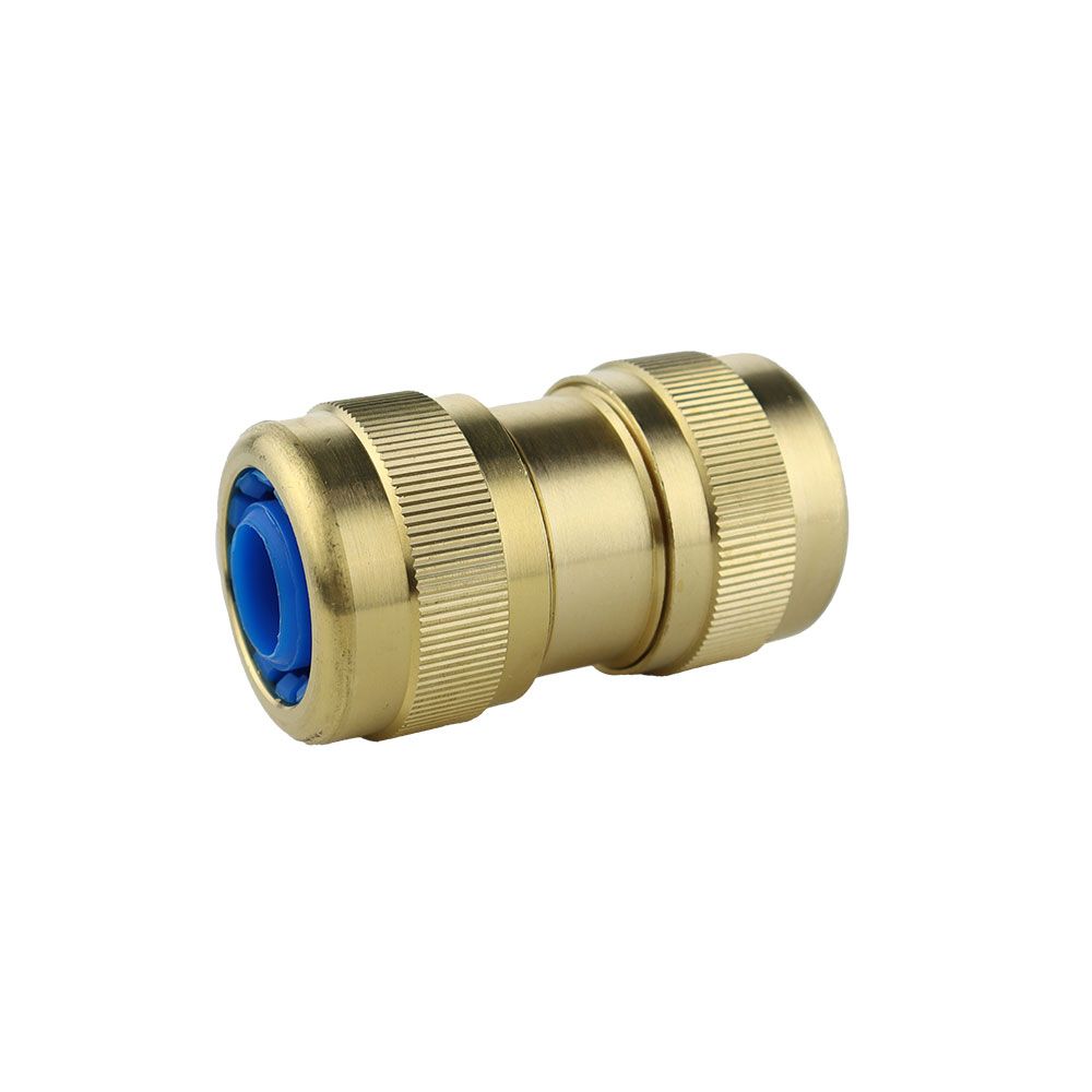 Conector rápido de mangueira de latão stop ¾ pol