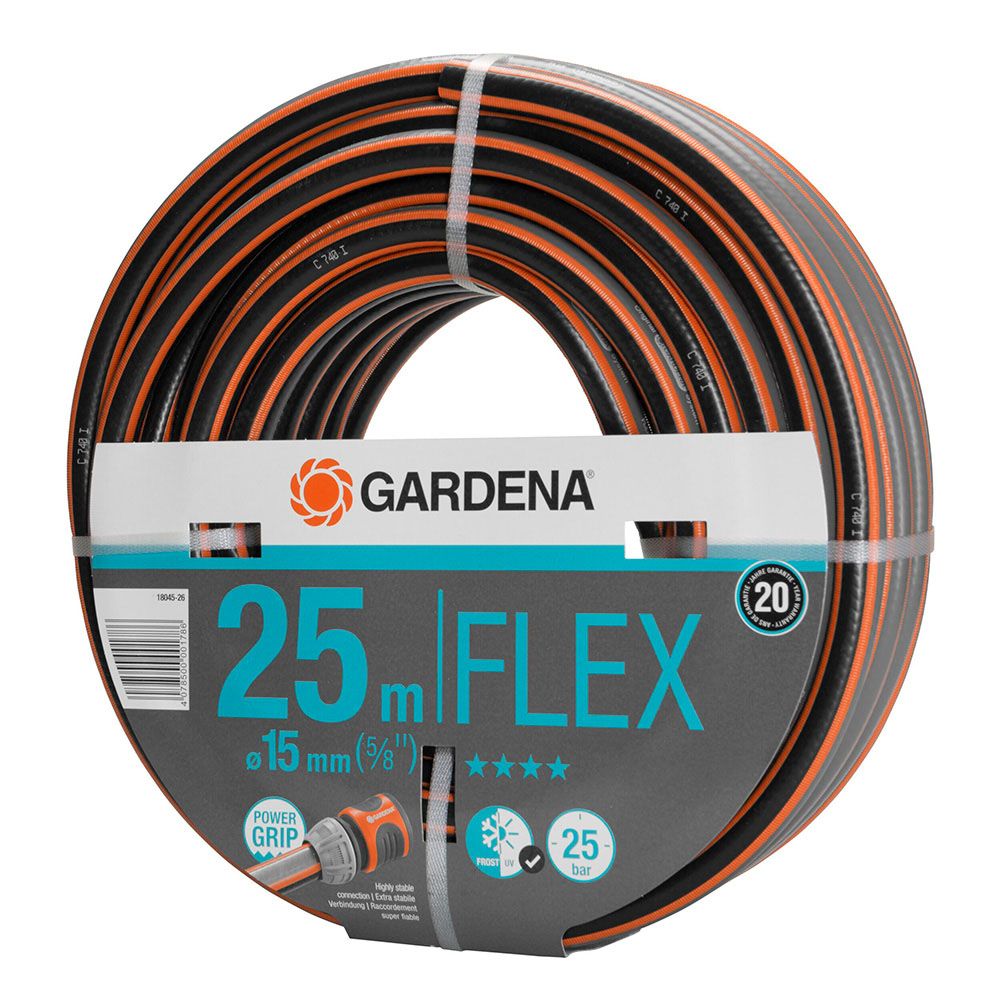 Mangueira de rega flex ø15 mm, 5/8 pol, 25 m