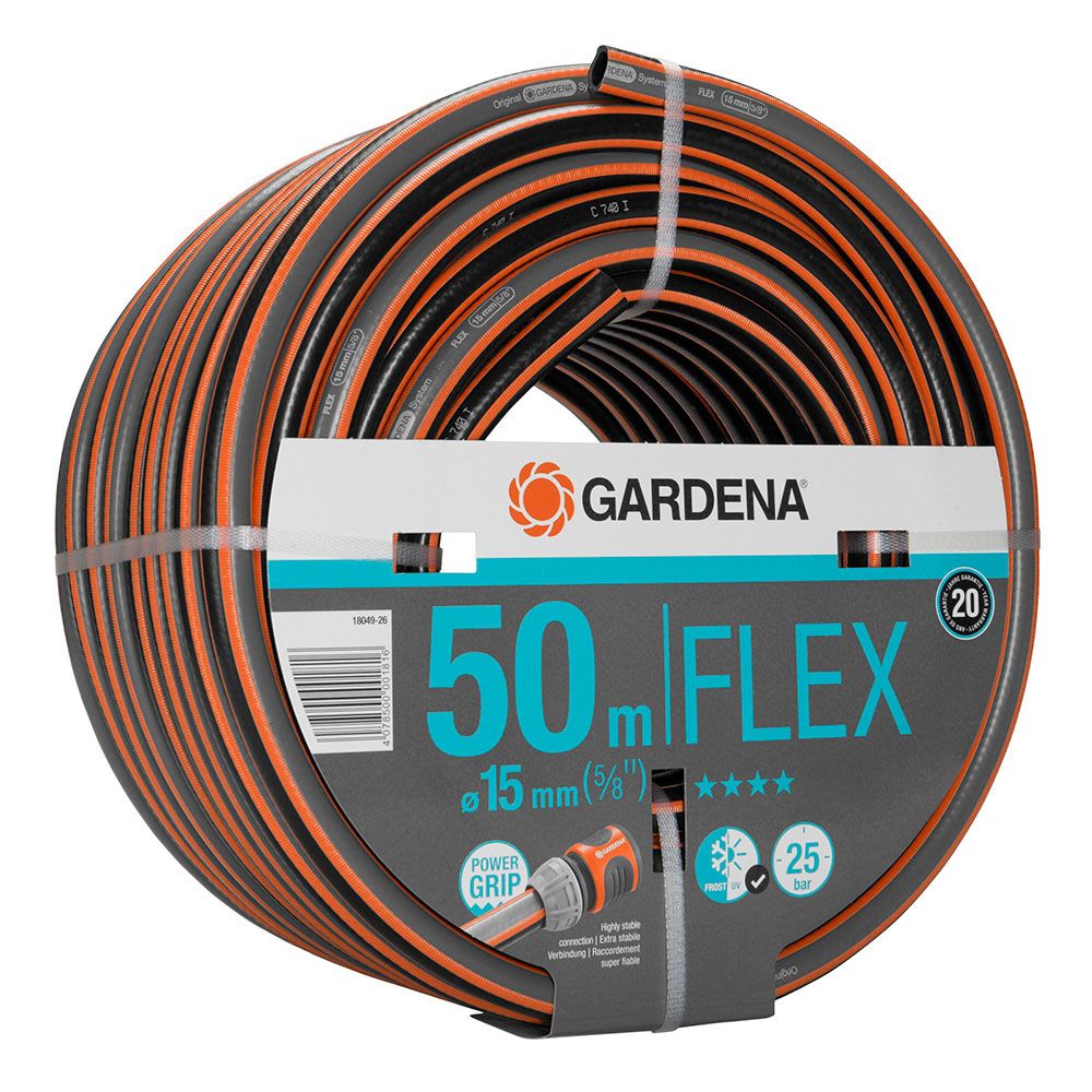 Mangueira de rega flex ø15 mm, 5/8 pol, 50 m