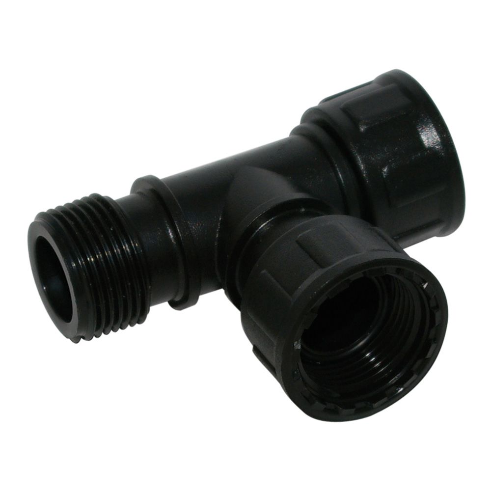 Conector em t, rosca solta de 1 pol
