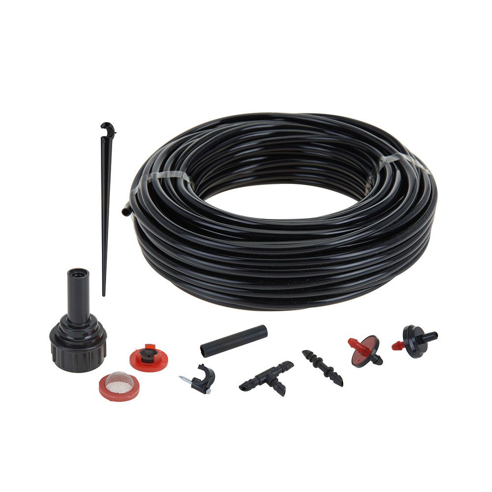 Kit de irrigação por gotejamento 23 m