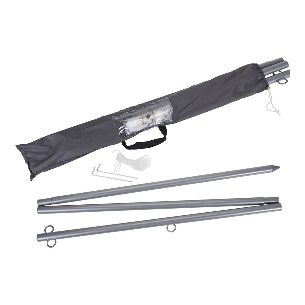 Mastro cor cinzento para vela