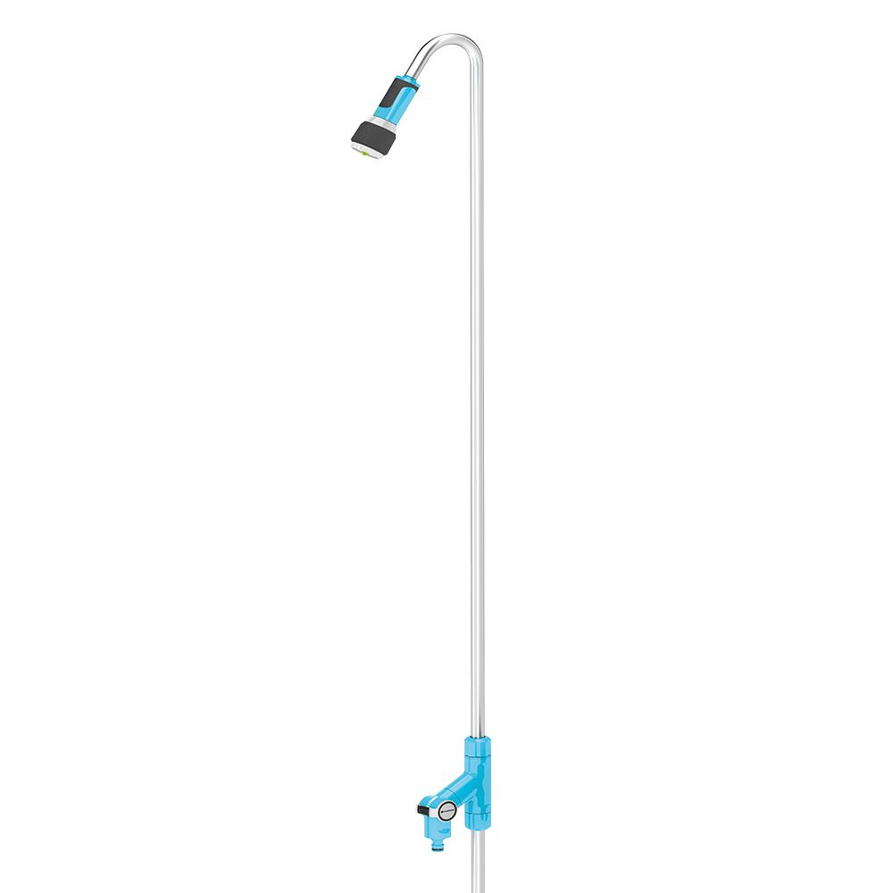 Duche de jardim com fluxo de água ajustável ergo cellfast