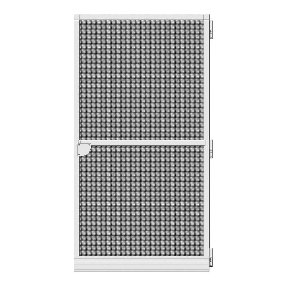 Porta mosquiteira articulada, branca, 100 x 210 cm